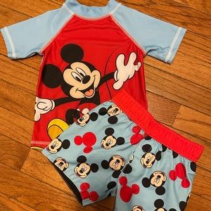 Mickey Mouse Rashguard Swimsuit